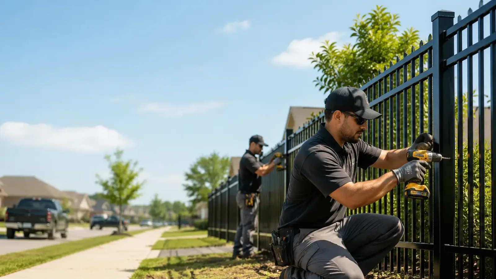 Metal Fence Installation in Orange, CA